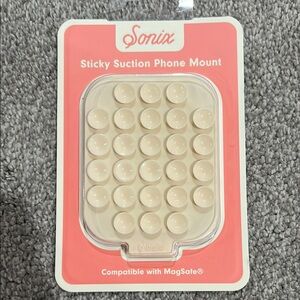 Sonix Cream Phone Cover with Secure Suction Design